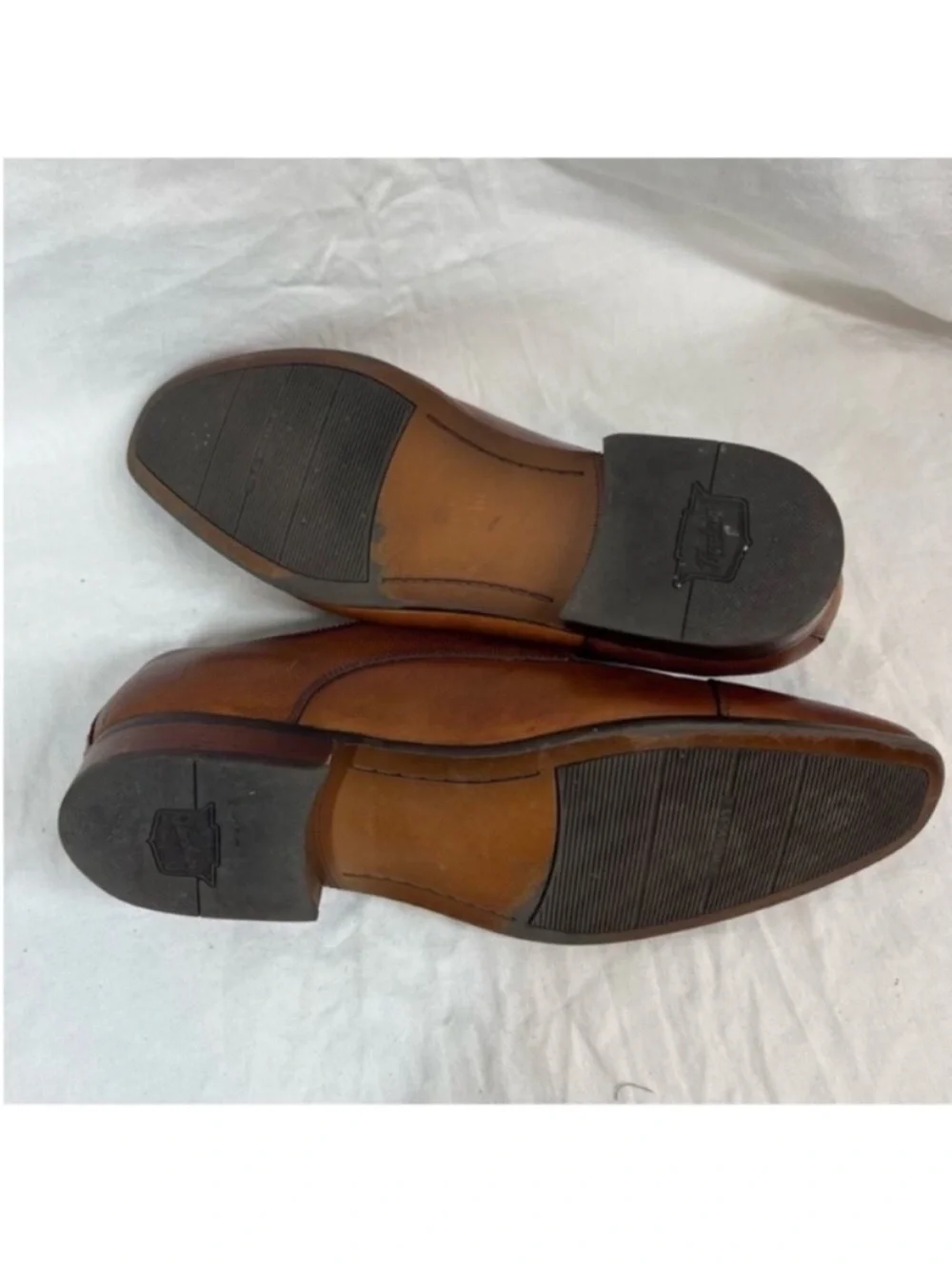 Florsheim Leather Jackson Cap toe Oxfords Cognac